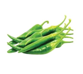 Fresh Green Chilli Long Size 100g